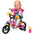 Zapf Baby Born - Bicicleta Cu Lumini Si Claxon-pentru PAPUSI( de JUCARIE)