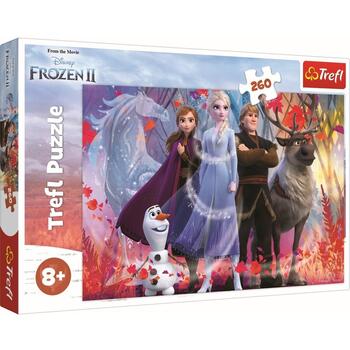 Puzzle Trefl 260 Frozen2 In Cautarea Aventurilor