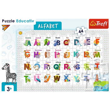 Trefl Puzzle 44 Educational Alfabetul