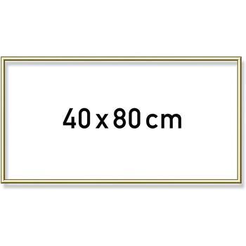 Simba Rama Din Aluminiu Auriu Stralucitor Pentru Tablouri 40x80cm