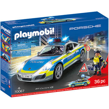 Playmobil Porsche Politie 911 Carrera 4s