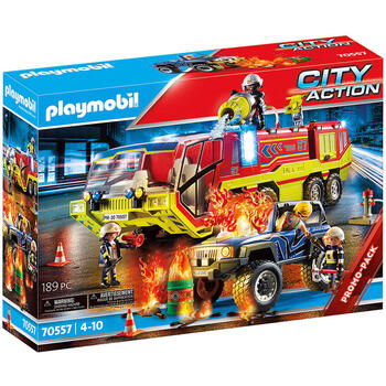 Playmobil Masina Si Camion De Pompieri