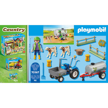 Playmobil Tractor Cu Rezervor De Apa