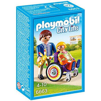 Playmobil Copil In Carucior Cu Rotile