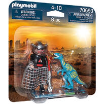 Set 2 Figurine - Dinozaur Si Cercetator