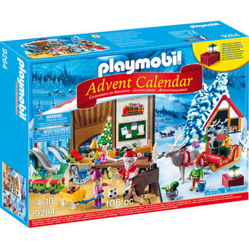 Playmobil Calendar Craciun- Atelierul Lui Mos Craciun
