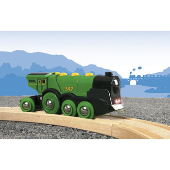 BRIO Locomotiva Verde