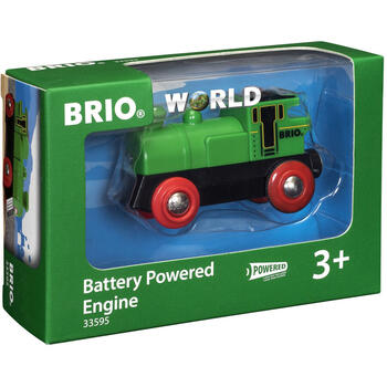 BRIO Locomotiva Mica Verde Cu Baterii