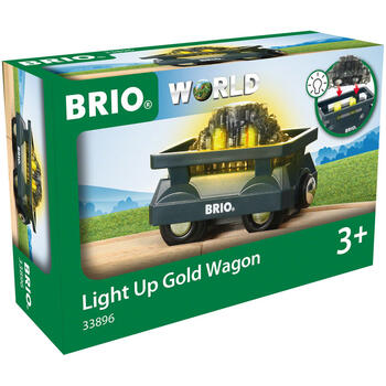 BRIO Vagon Luminos Cu Aur