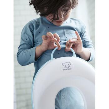 BabyBjorn Reductor pentru toaleta Toilet Training Seat, White/ Turquoise