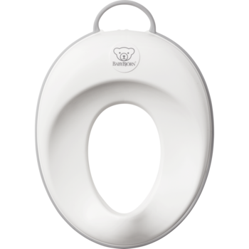 BabyBjorn Reductor pentru toaleta Toilet Training Seat, White/ Grey