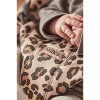 BabyBjorn Balansoar Bliss Beige/ Leopard, bumbac - editie limitata