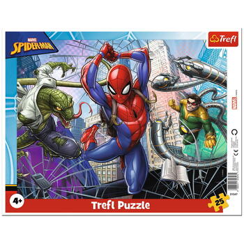 Trefl Puzzle 25 Plansa Curajosul Spiderman