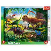 Puzzle 25 Plansa Dinozauri