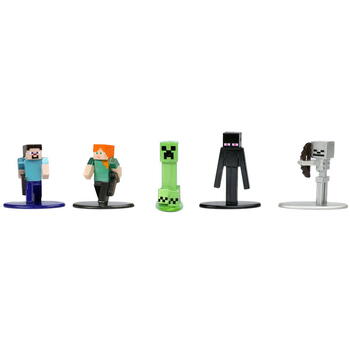 Simba Set 20 Figurine Metalice Minecraft 4 Cm