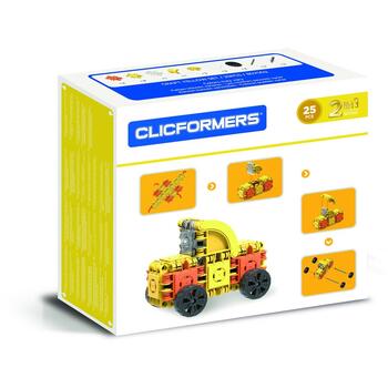 Clicstoys Set de construit Clicformers- Craft, galben