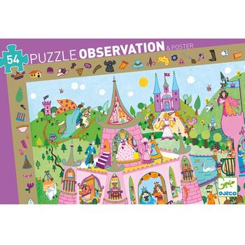 Puzzle observatie Djeco, Printese