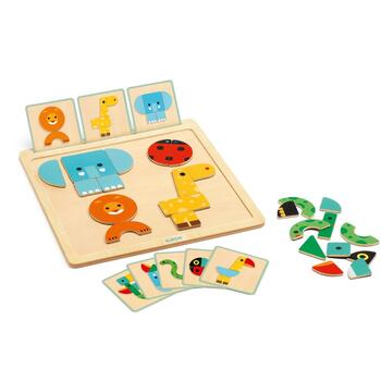Geo Basic Djeco, joc pentru bebe cu forme geometrice