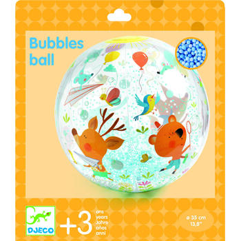 Minge usoara Djeco - Animalute in miscare, Bubbles ball